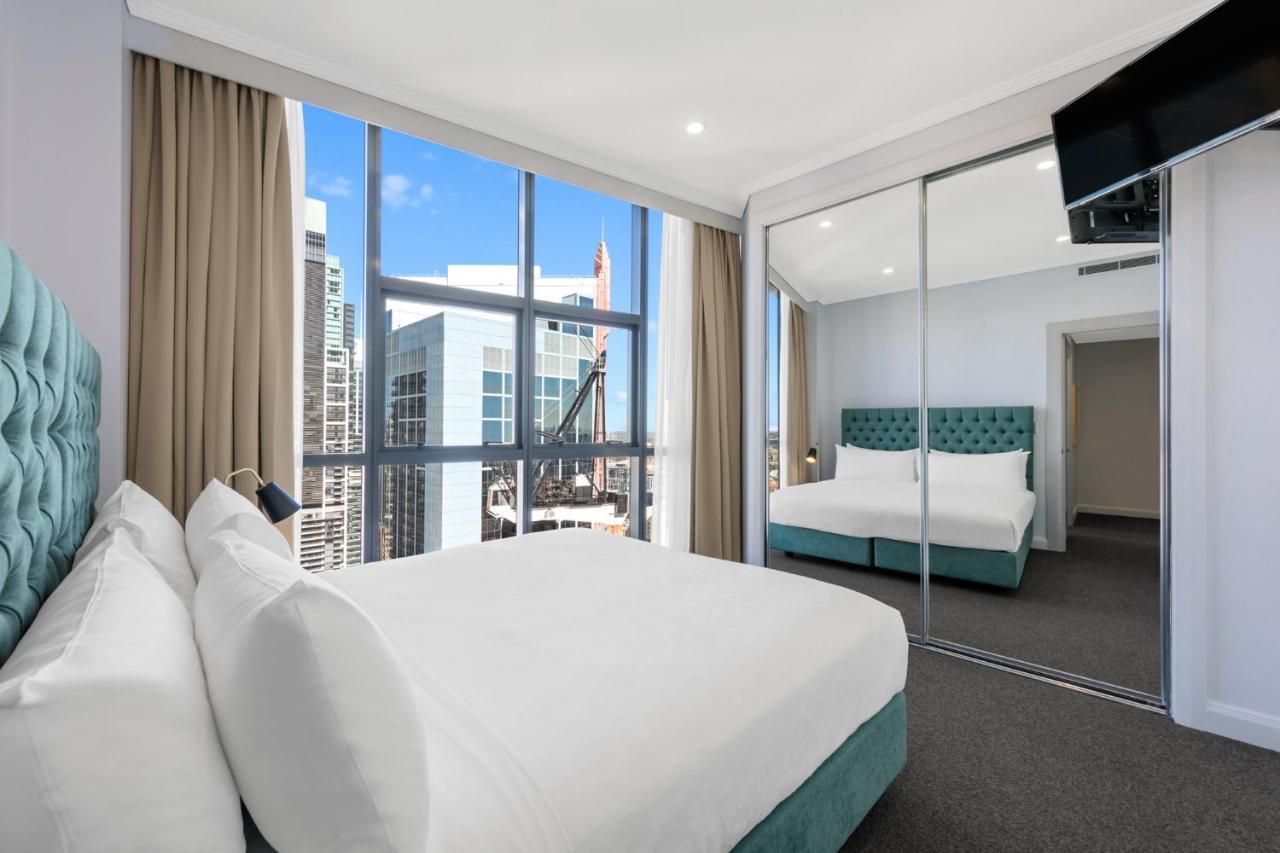 Meriton Suites Pitt Street, Sydney Ngoại thất bức ảnh Bedroom