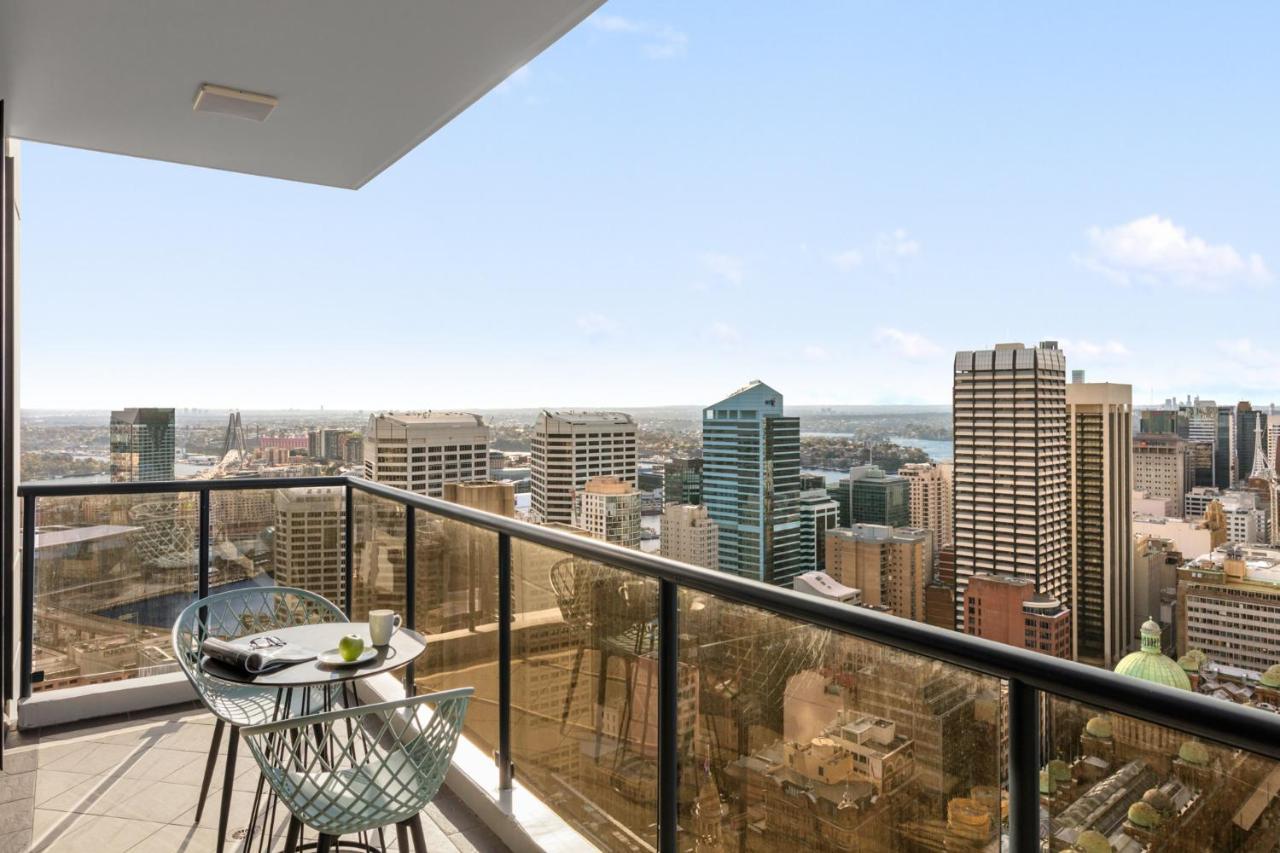 Meriton Suites Pitt Street, Sydney Ngoại thất bức ảnh View from the apartment