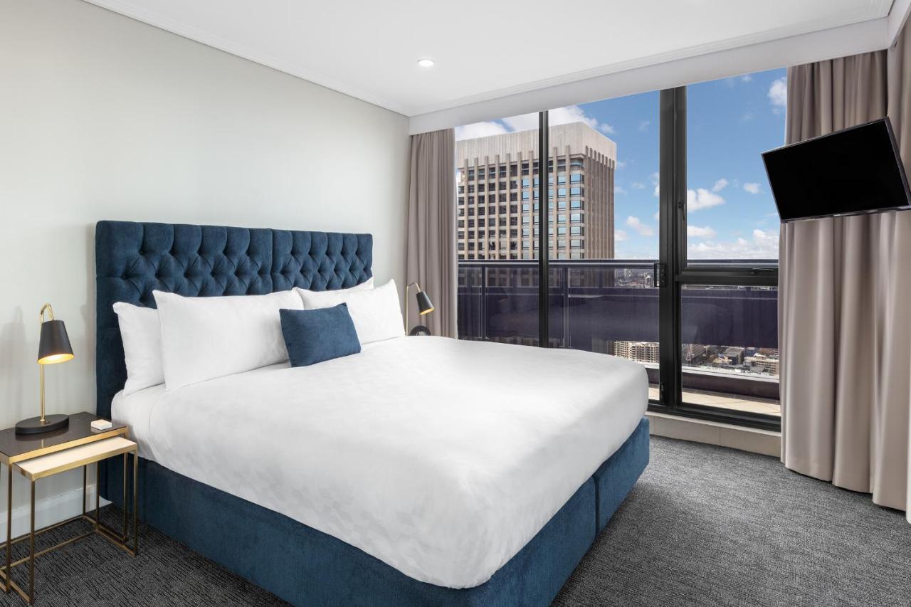 Meriton Suites Pitt Street, Sydney Ngoại thất bức ảnh Bedroom
